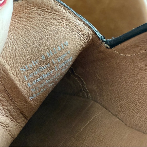 Madewell Black Leather Loafers - Picture 7 of 9